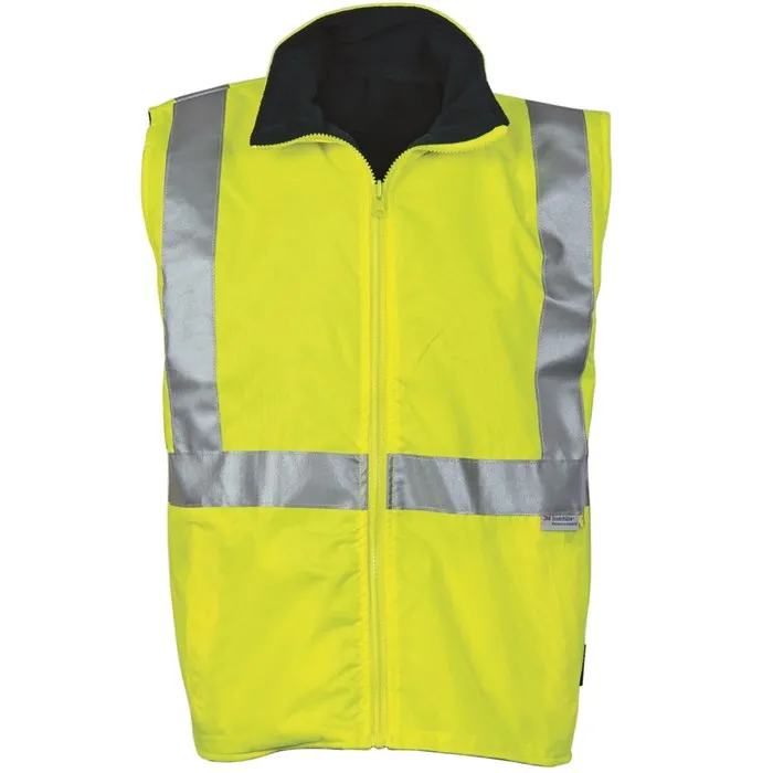 DNC HiVis Reversible Vest with 3M R/Tape