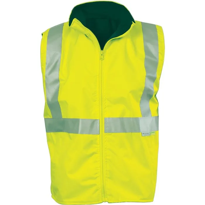 DNC HiVis Reversible Vest with 3M R/Tape