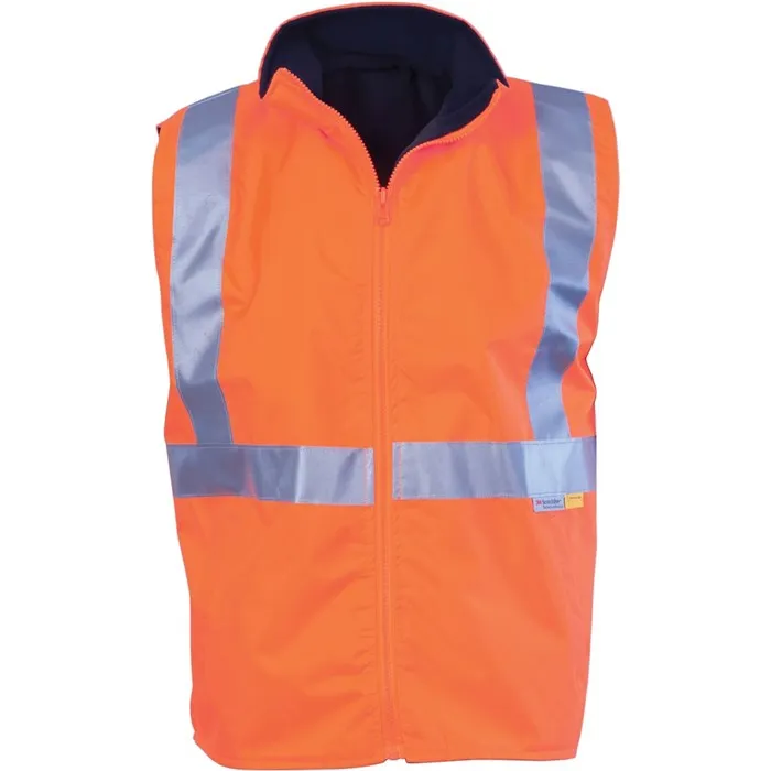 DNC HiVis Reversible Vest with 3M R/Tape