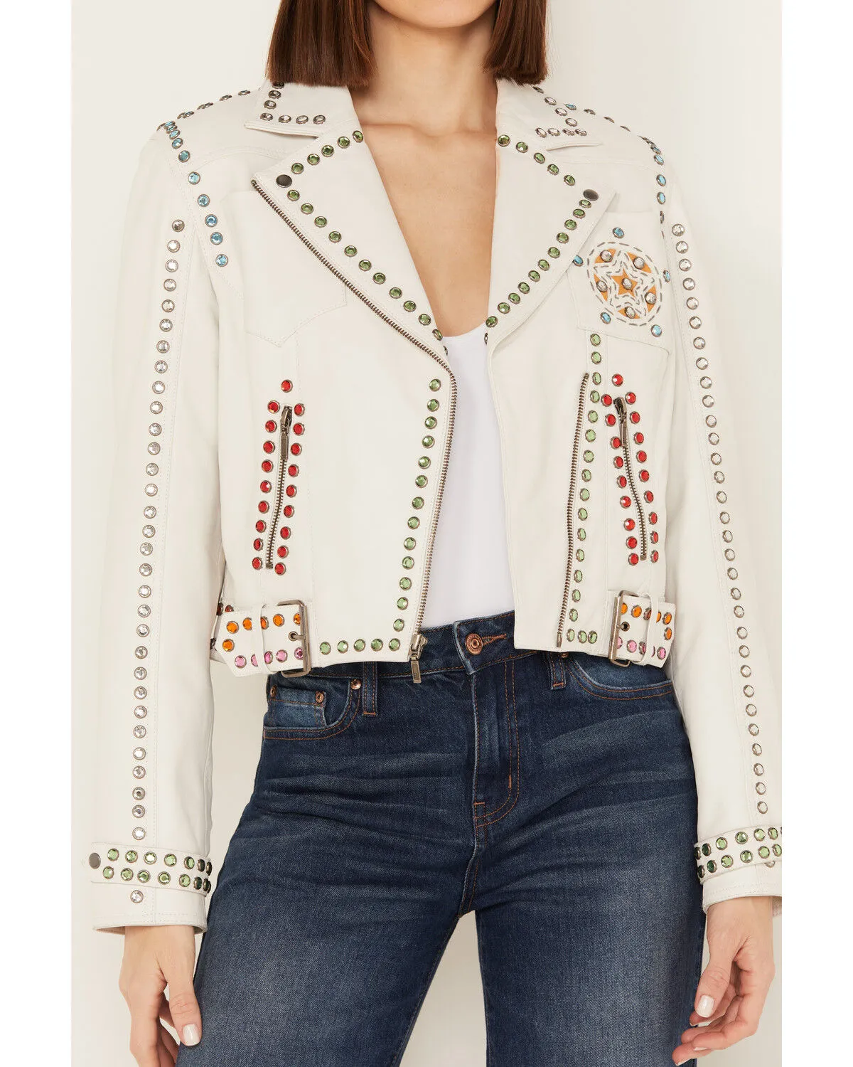 Double D Ranch Women's Hay Babies Studded Jacket