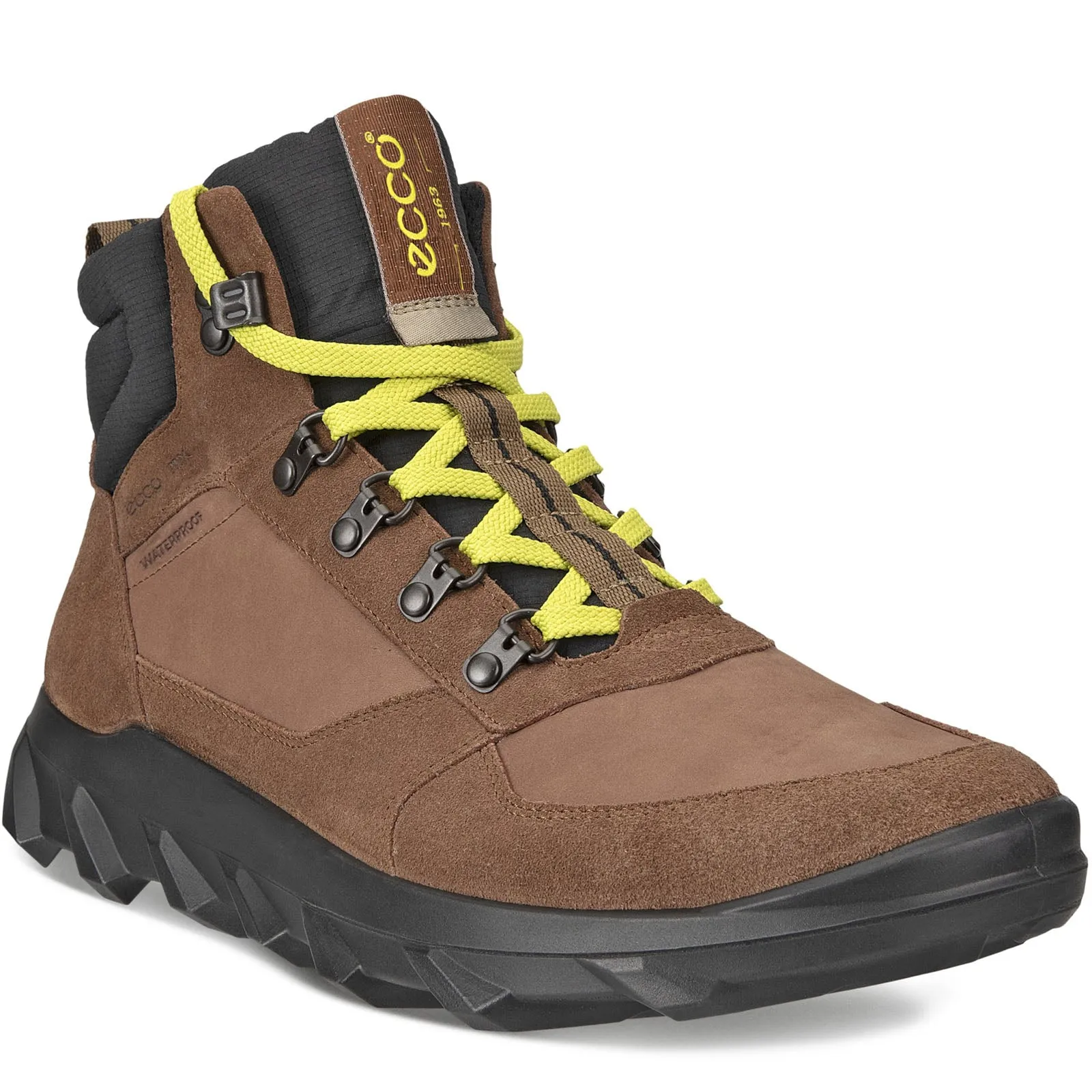 ECCO Mens MX Mid Rise Lace Up Walking Boots