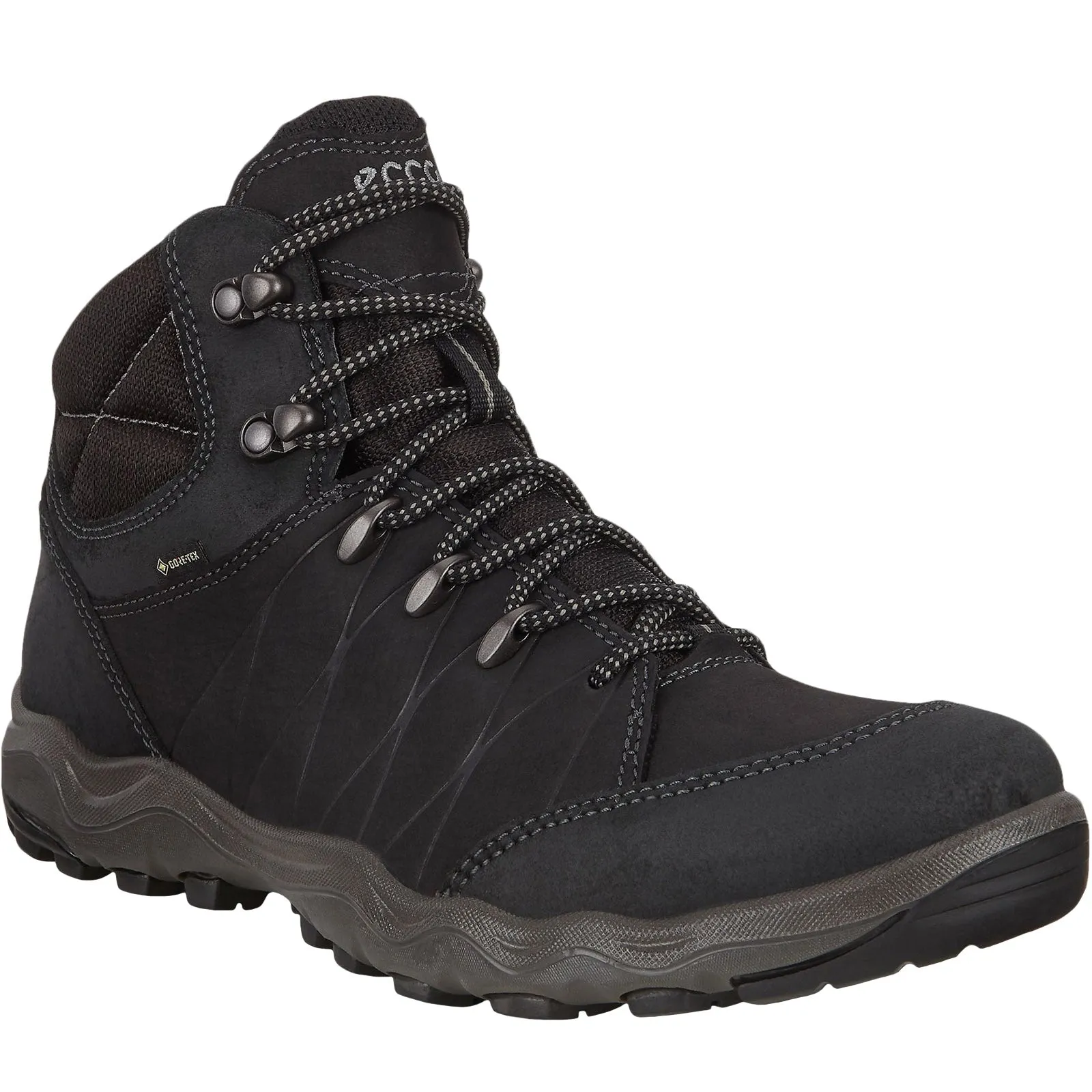 ECCO Mens Ulterra Gore-Tex Leather Walking Boots