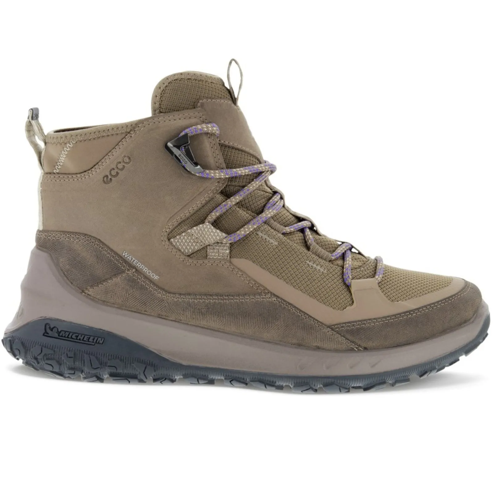 ECCO Womens ULT-TRN Waterproof Nubuck Walking Boots