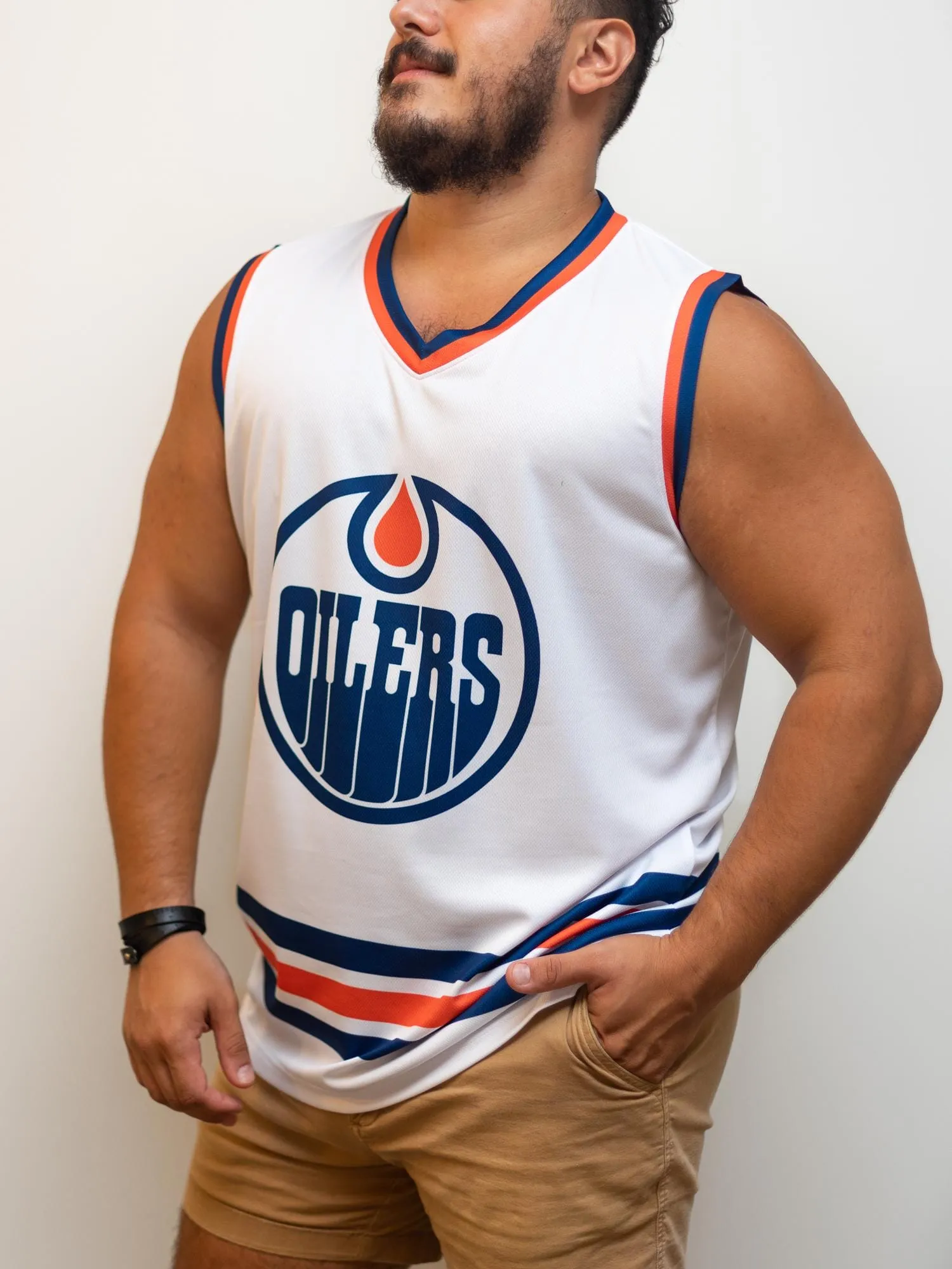 Edmonton Oilers Away Hockey Tank