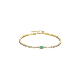 EMERALD | TENNIS BRACELET