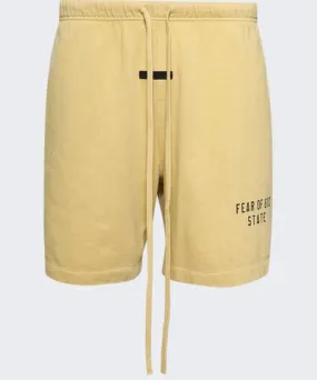 Fear of God Heavy Jersey Soccer Short Amber