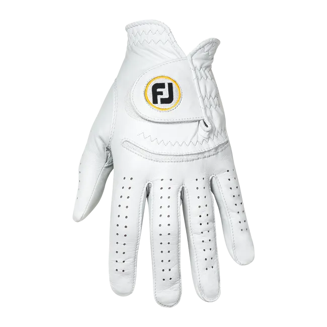 FootJoy Womens StaSof Golf Glove Pearl/White