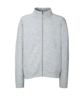 Fruit Of The Loom Mens Sweat Jacket (Heather Grey) - UTBC370