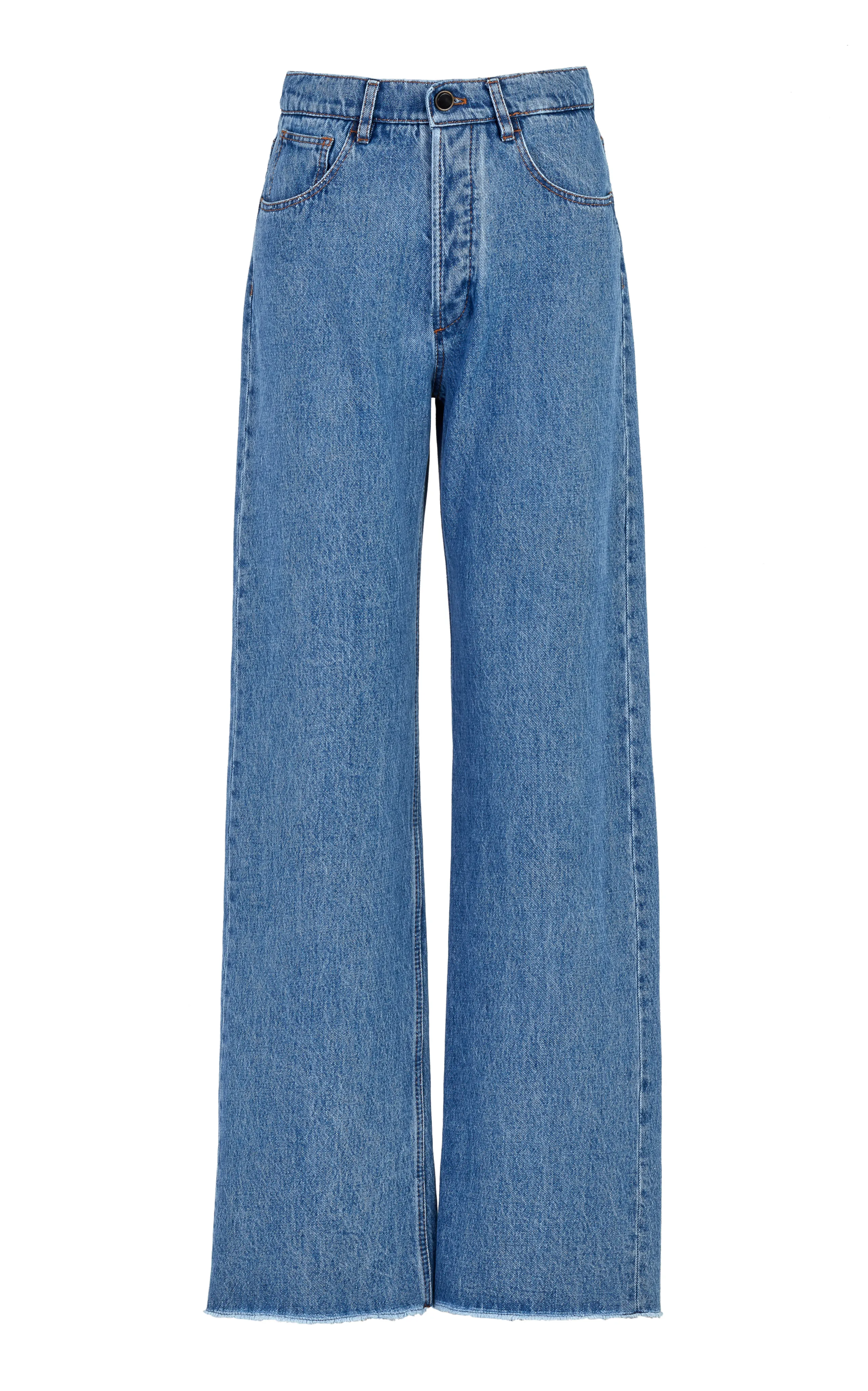 Giuliva Heritage The Dylan Rigid High-Rise Wide-Leg Jeans