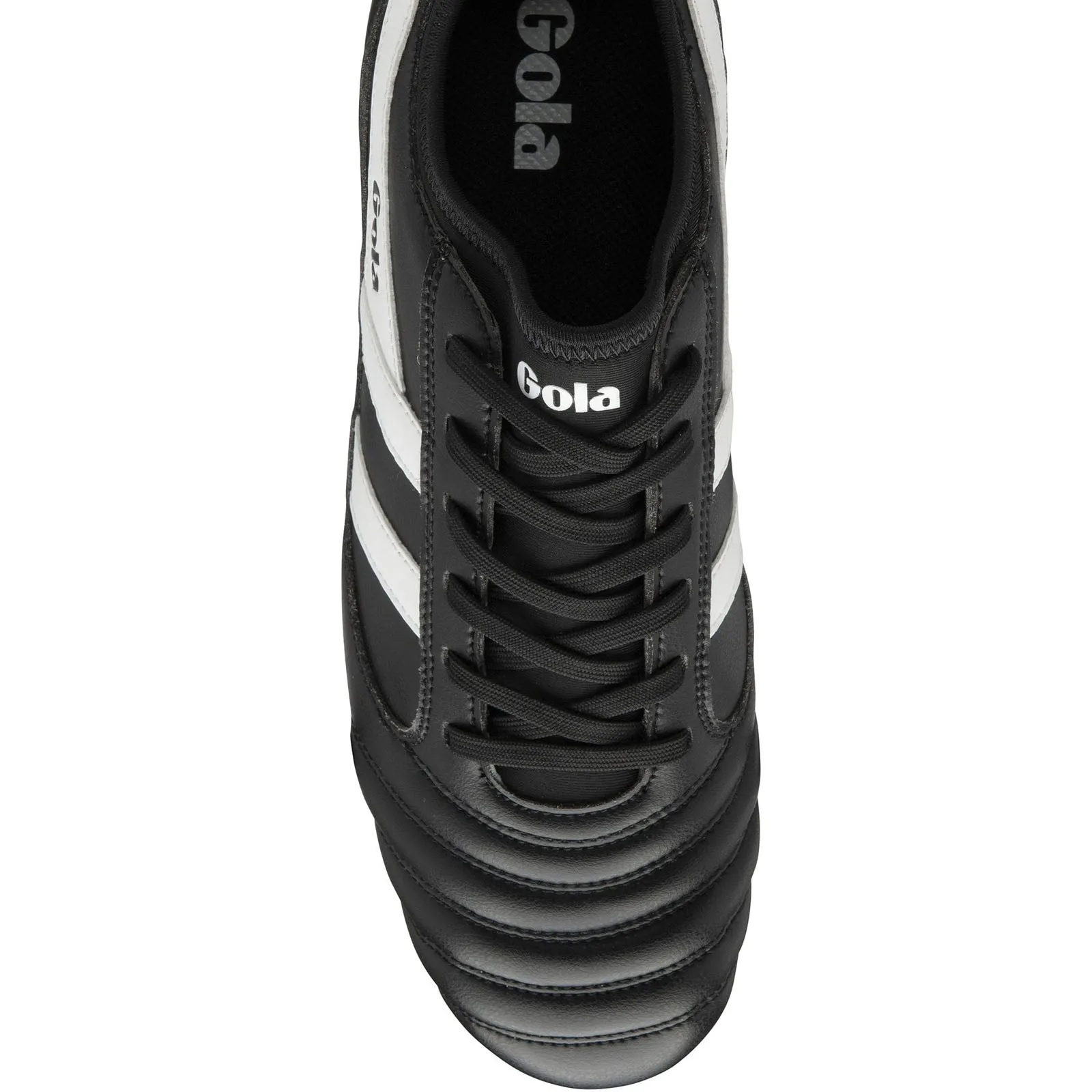 Gola Kids Ceptor Firm Ground Elastic Lace Football Boots - Black