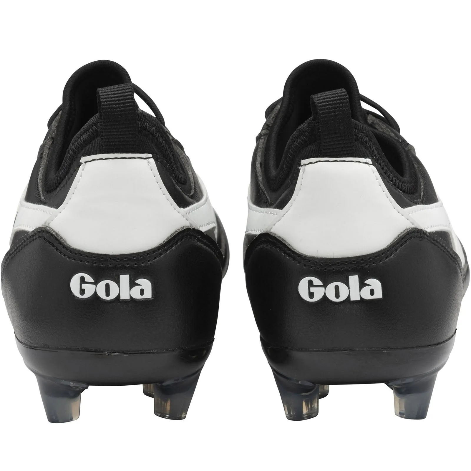 Gola Kids Ceptor Firm Ground Elastic Lace Football Boots - Black