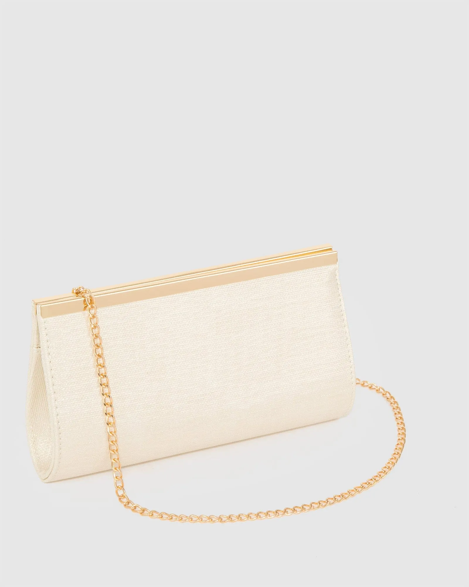 Gold Taylor Classic Clutch Bag