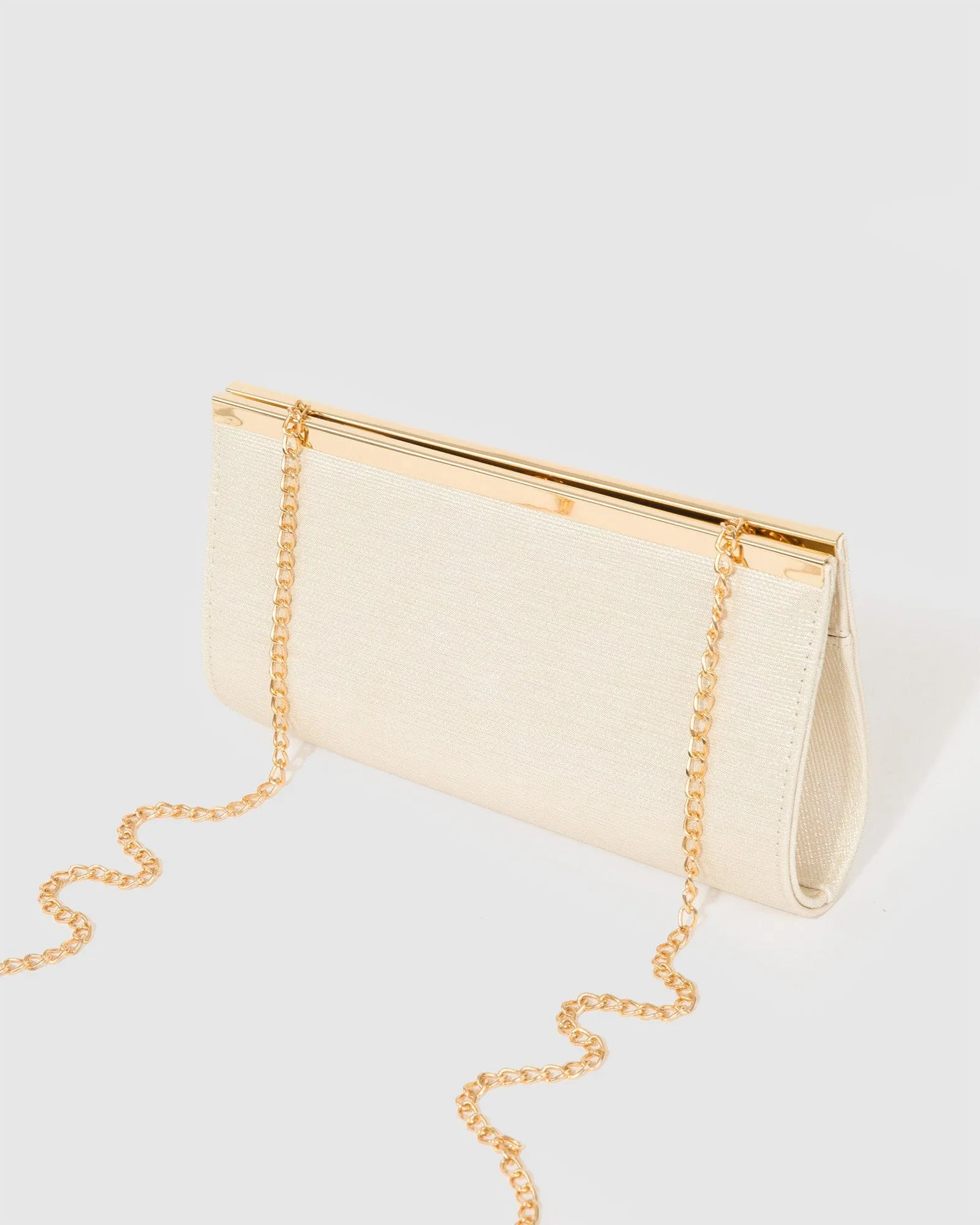 Gold Taylor Classic Clutch Bag