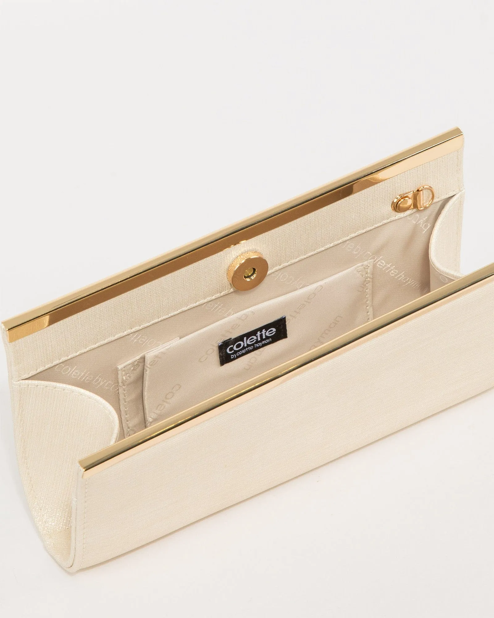 Gold Taylor Classic Clutch Bag