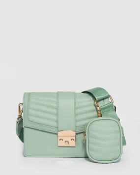 Green Adeana Crossbody Bag