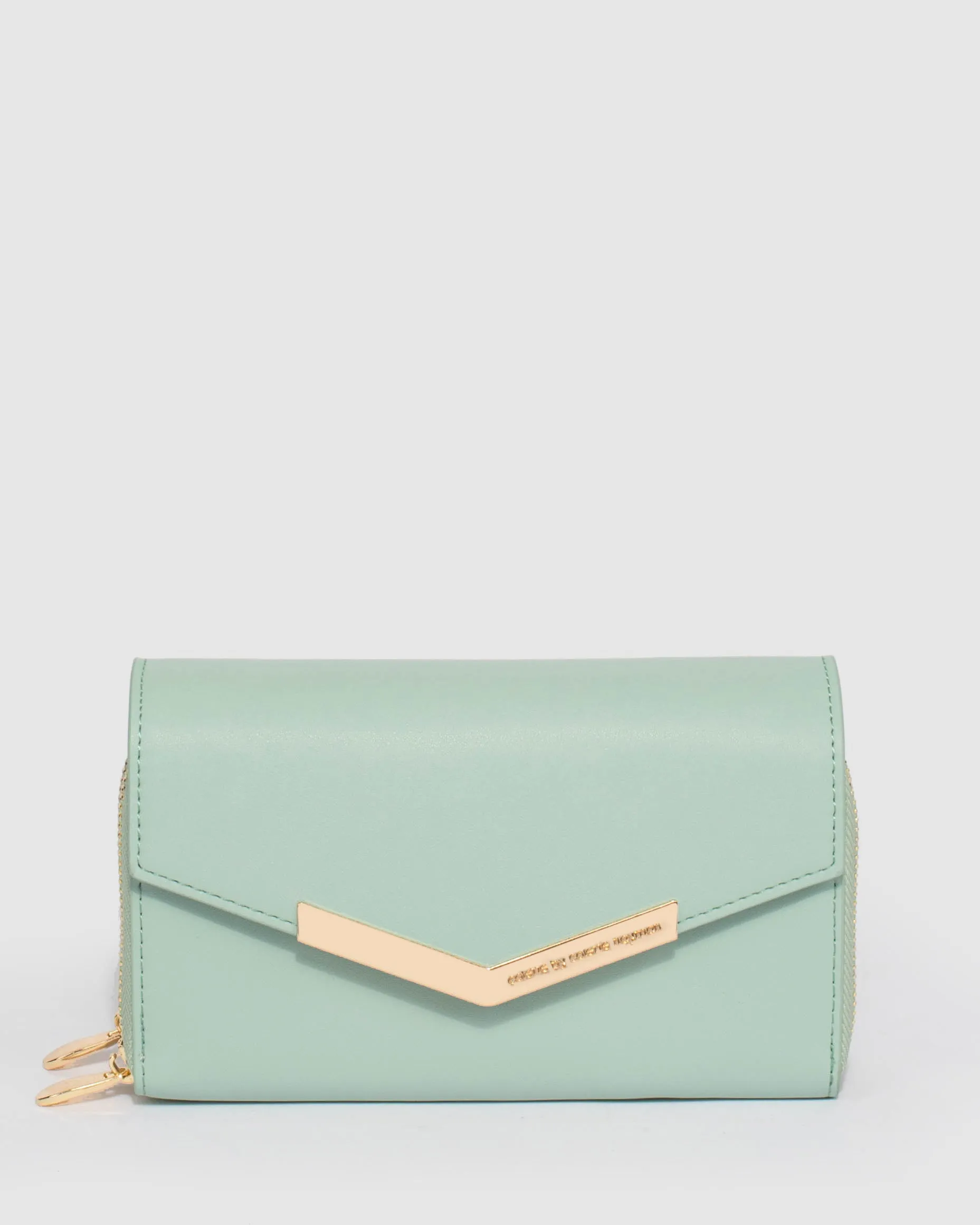 Green Holly Phone Crossbody Bag