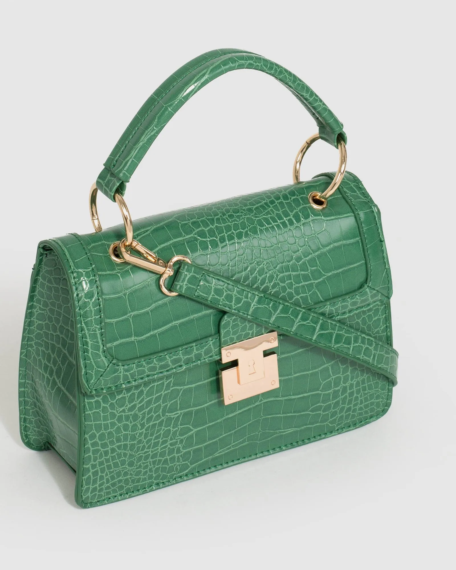 Green Mia Crossbody Bag