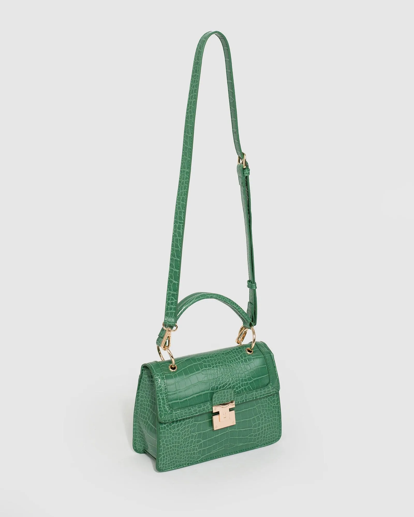 Green Mia Crossbody Bag