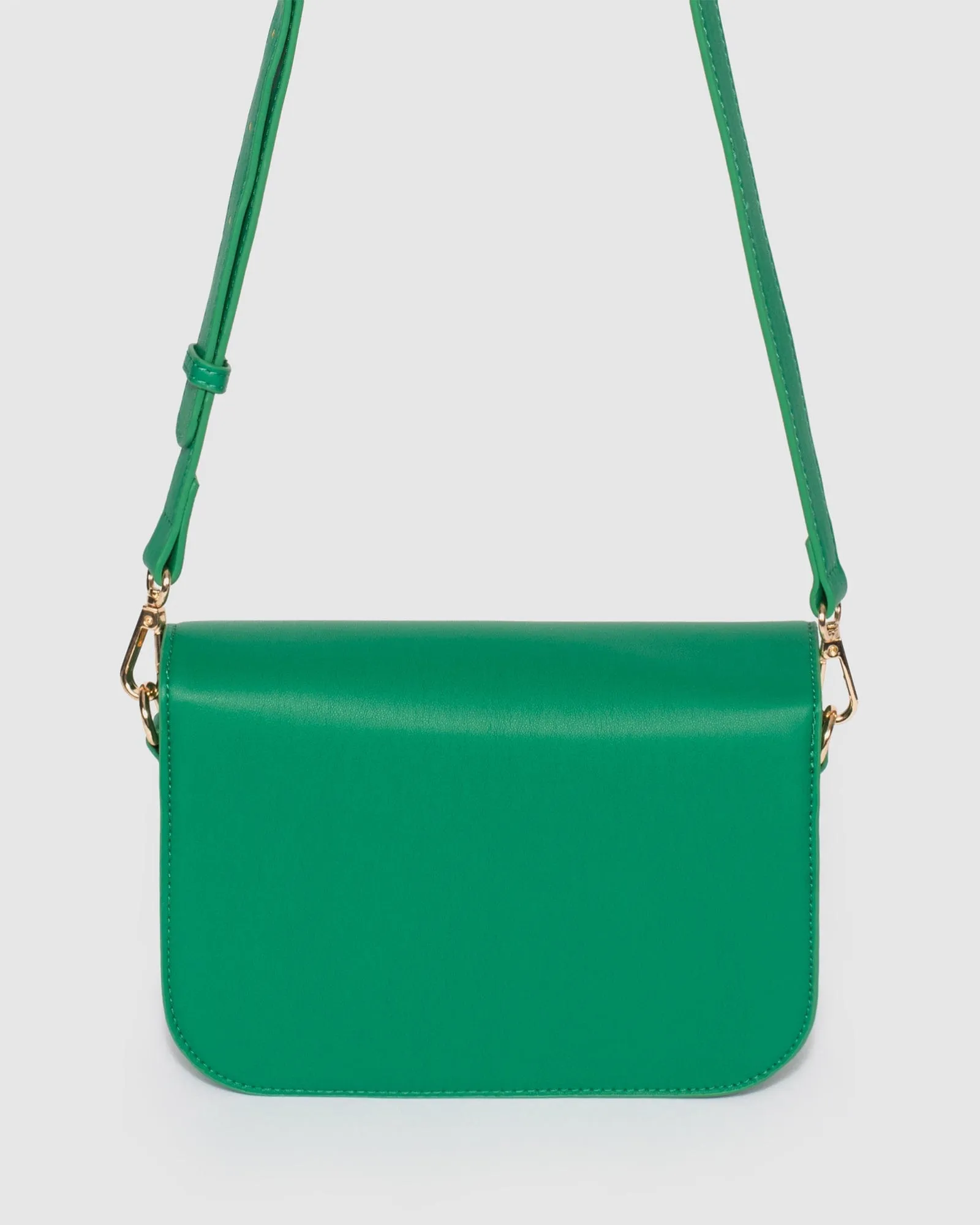 Green Paige Crossbody Bag