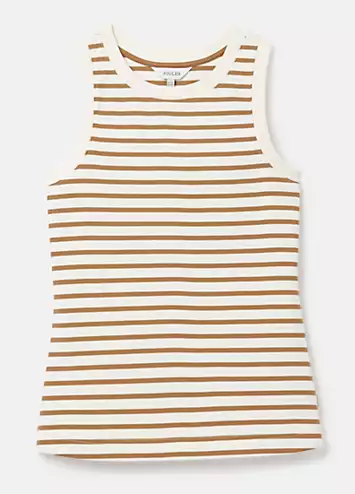 Harbour Stripe Jersey Vest Top by Joules | Look Again