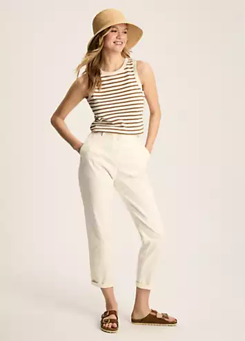 Harbour Stripe Jersey Vest Top by Joules | Look Again