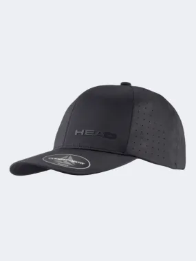 Head Delta Flexfit Unisex Tennis Cap Black