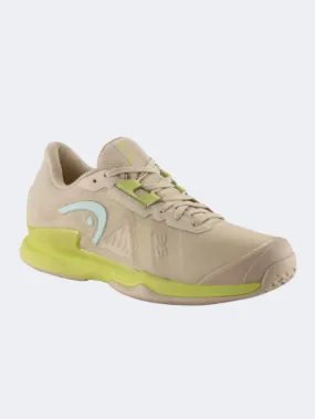 Head Sprint Pro 3.5 Women Tennis Shoes Macadamia/Lime