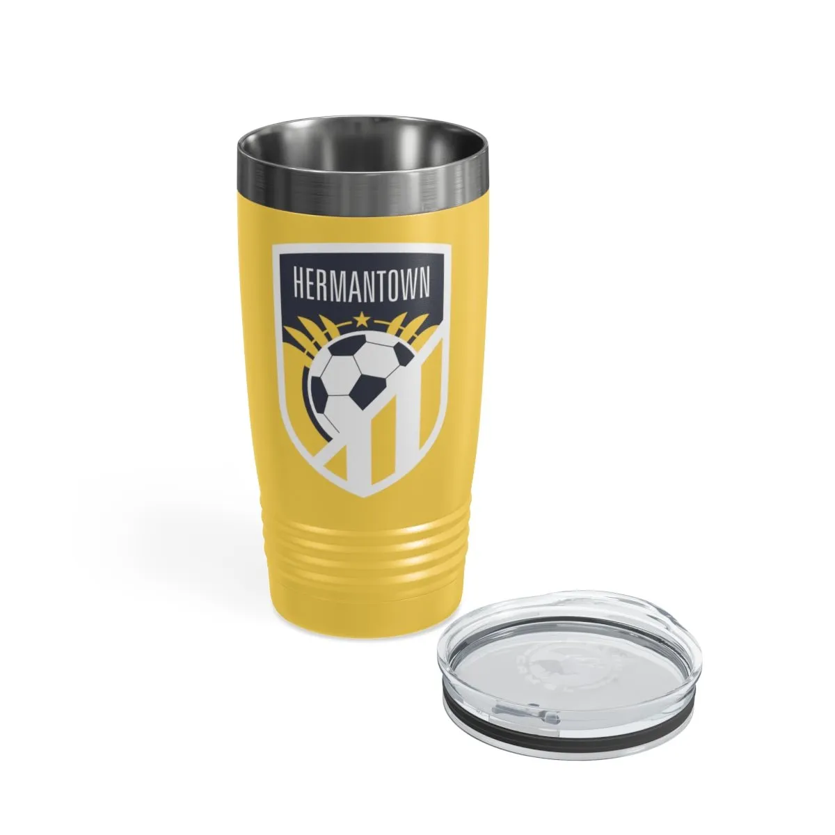 Hermantown Soccer Ringneck Tumbler, 20oz