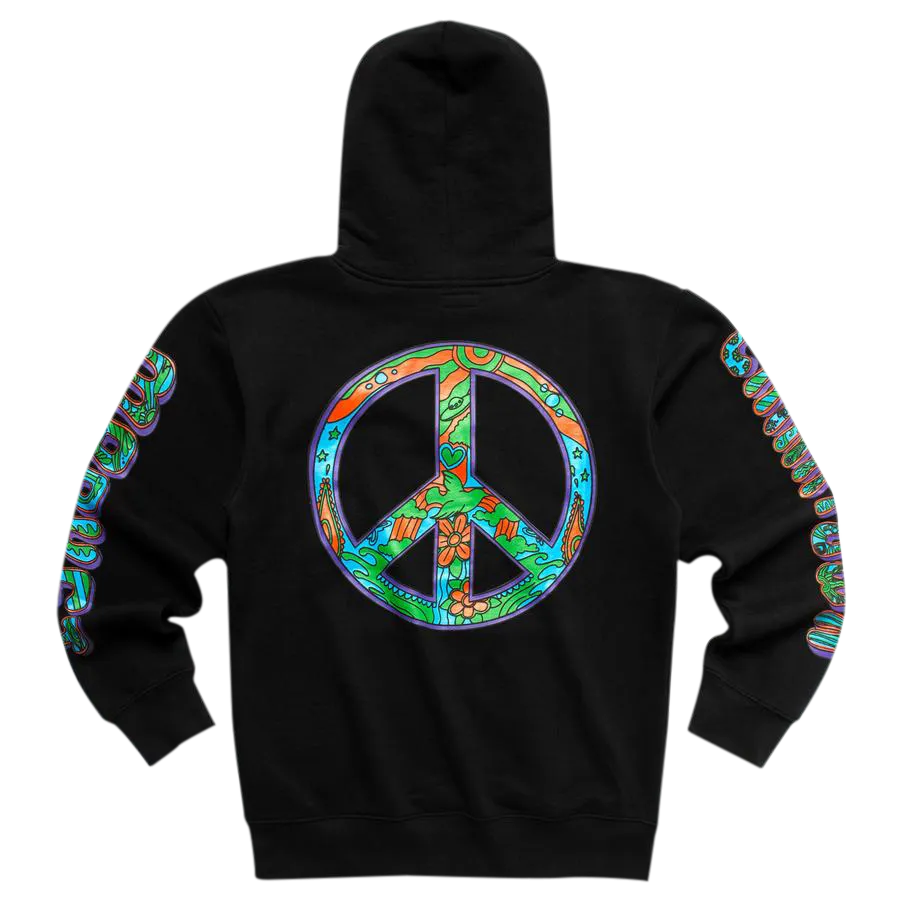 Hippie Hoodie - Black