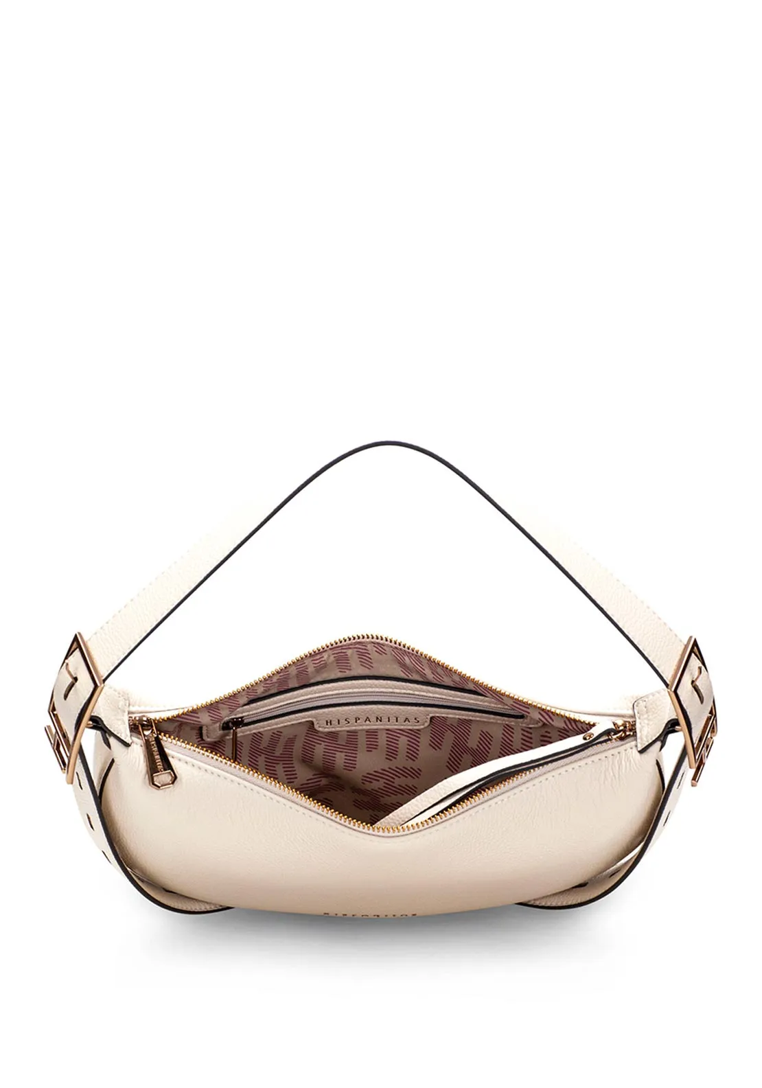 Hispanitas Samba Shoulder Bag, Cream