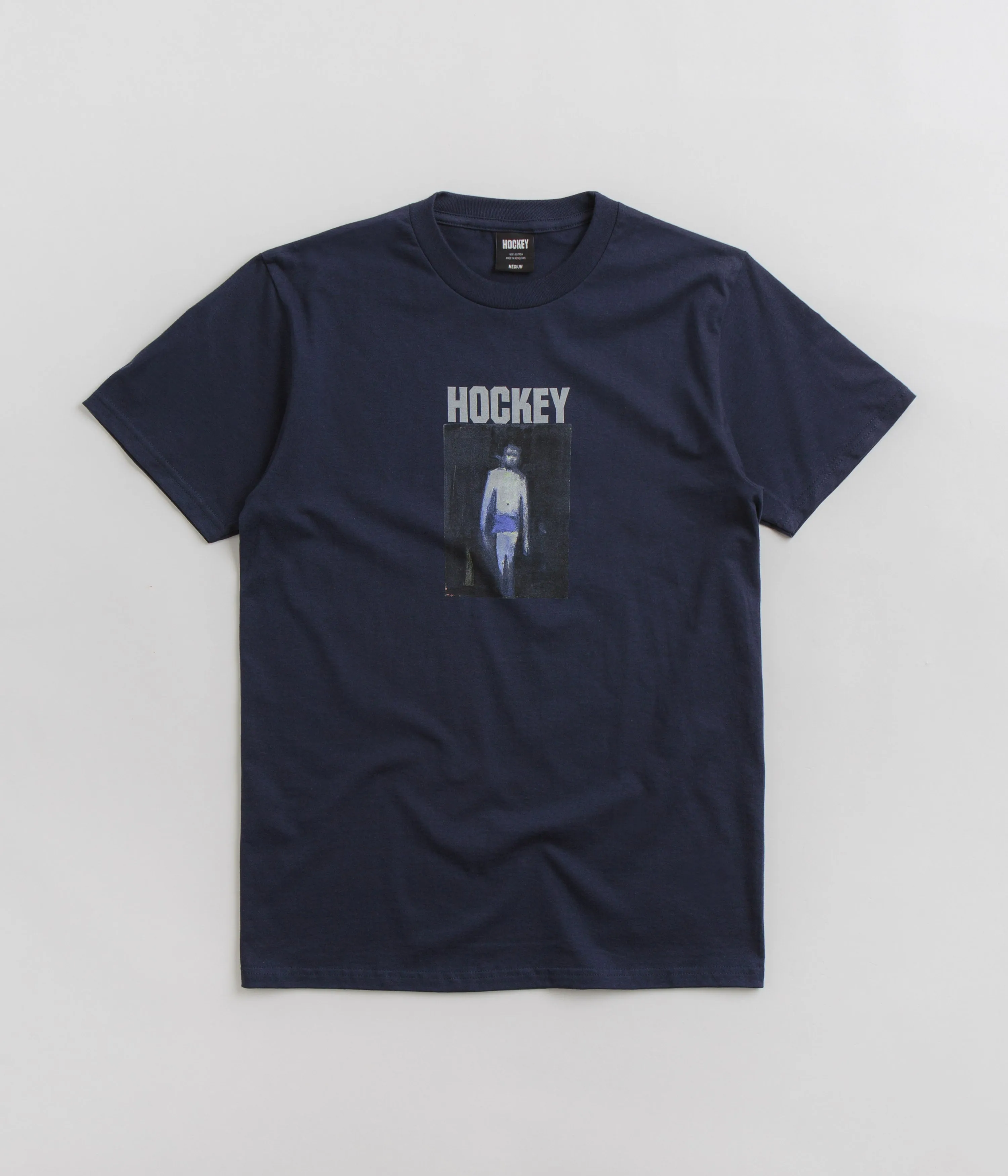 Hockey 50% Of Anxiety T-Shirt - Navy