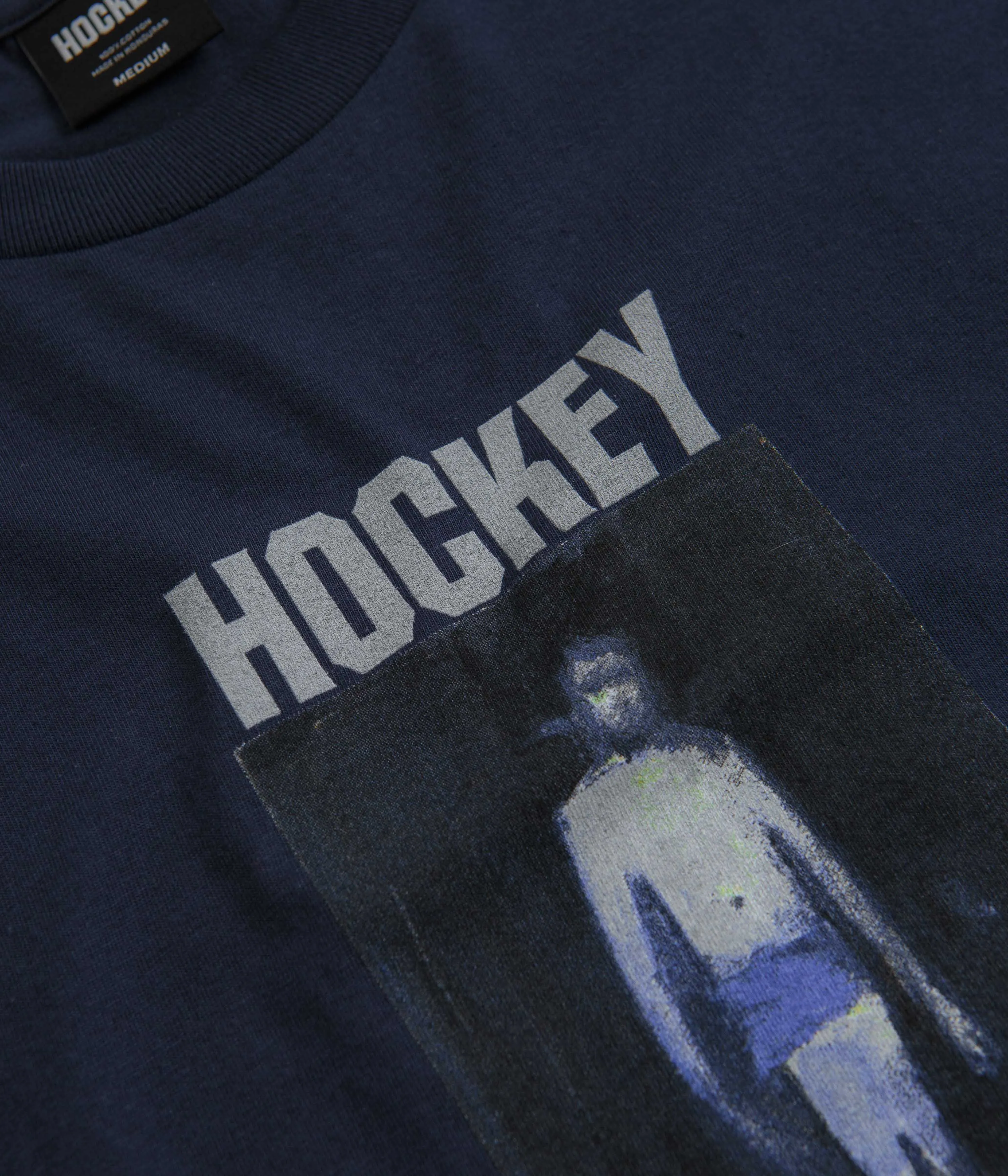 Hockey 50% Of Anxiety T-Shirt - Navy