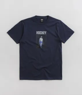 Hockey 50% Of Anxiety T-Shirt - Navy