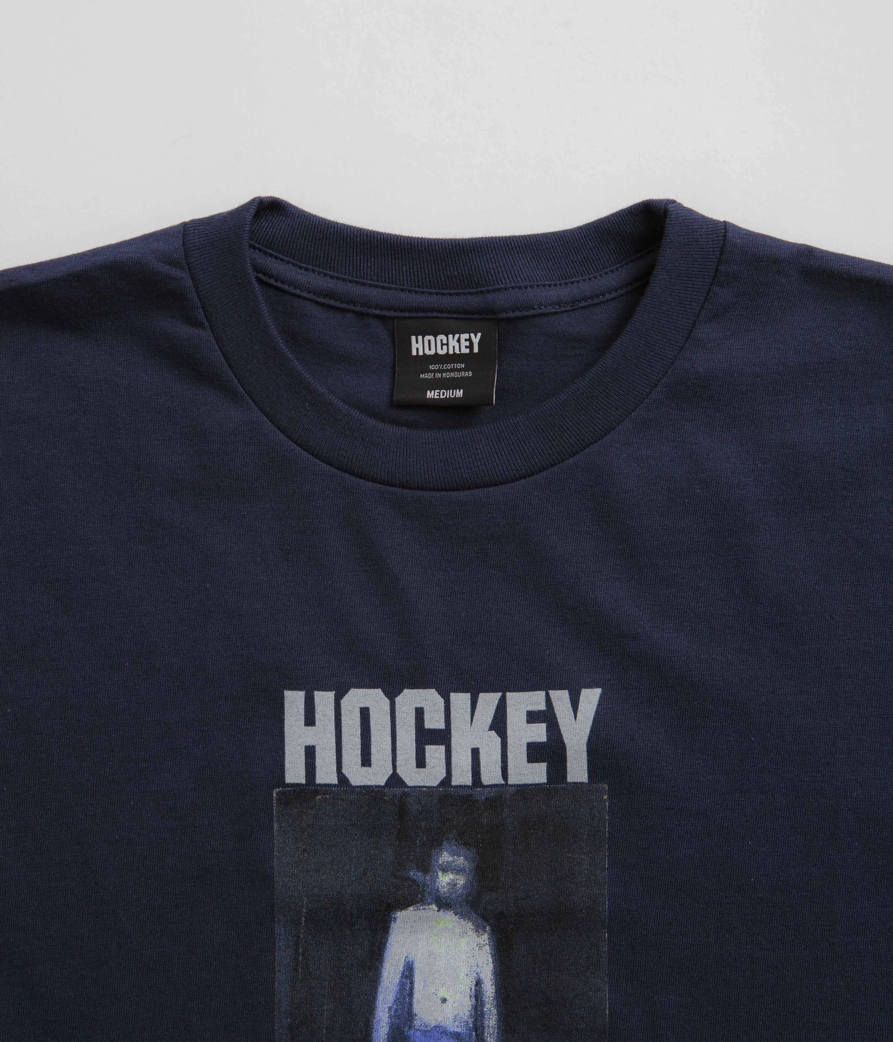 Hockey 50% Of Anxiety T-Shirt - Navy