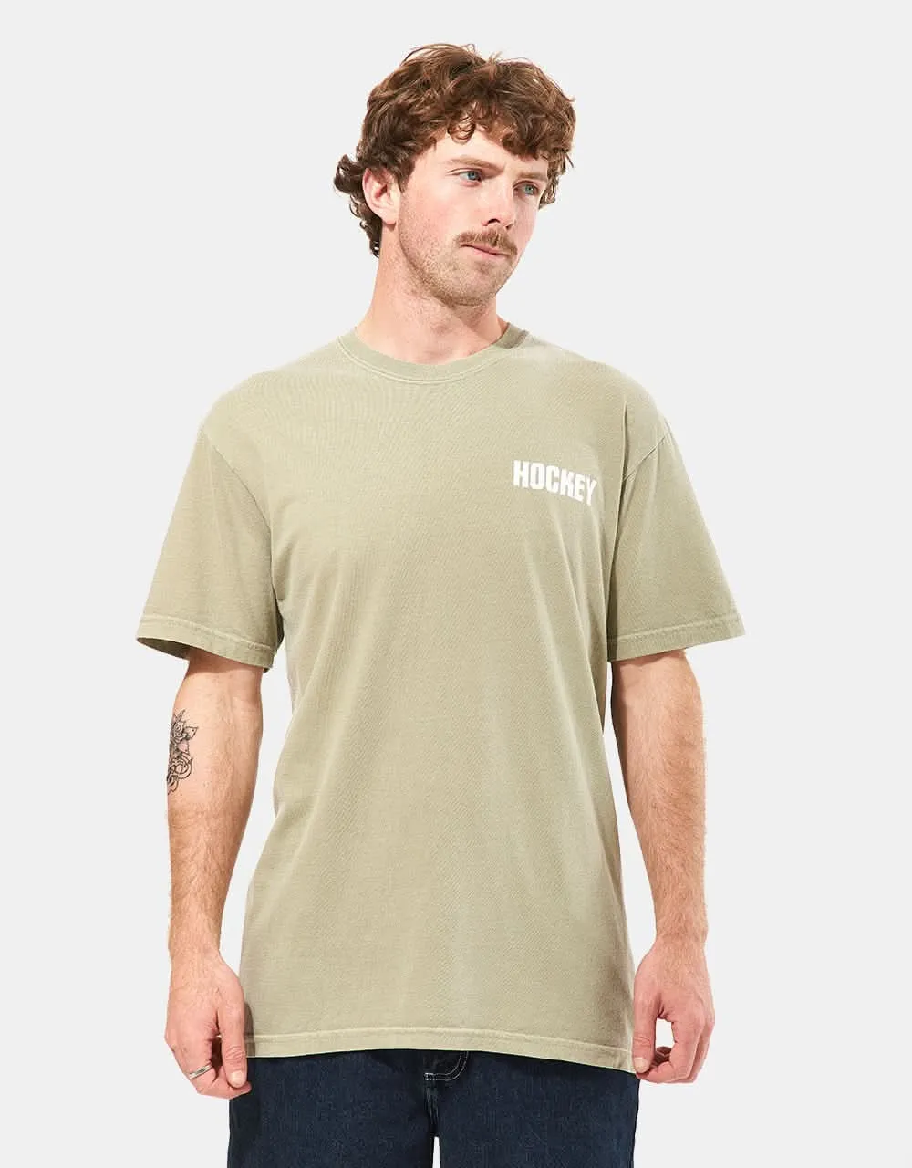 Hockey Layers T-Shirt - Khaki