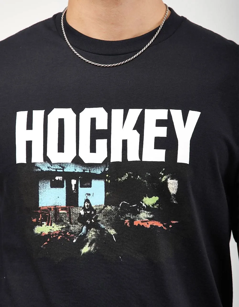 Hockey Raw Milk T-Shirt - Black