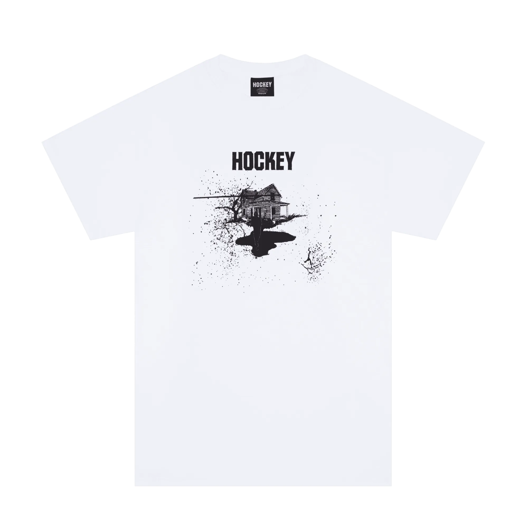 Hockey Spilt Milk Tee (White)