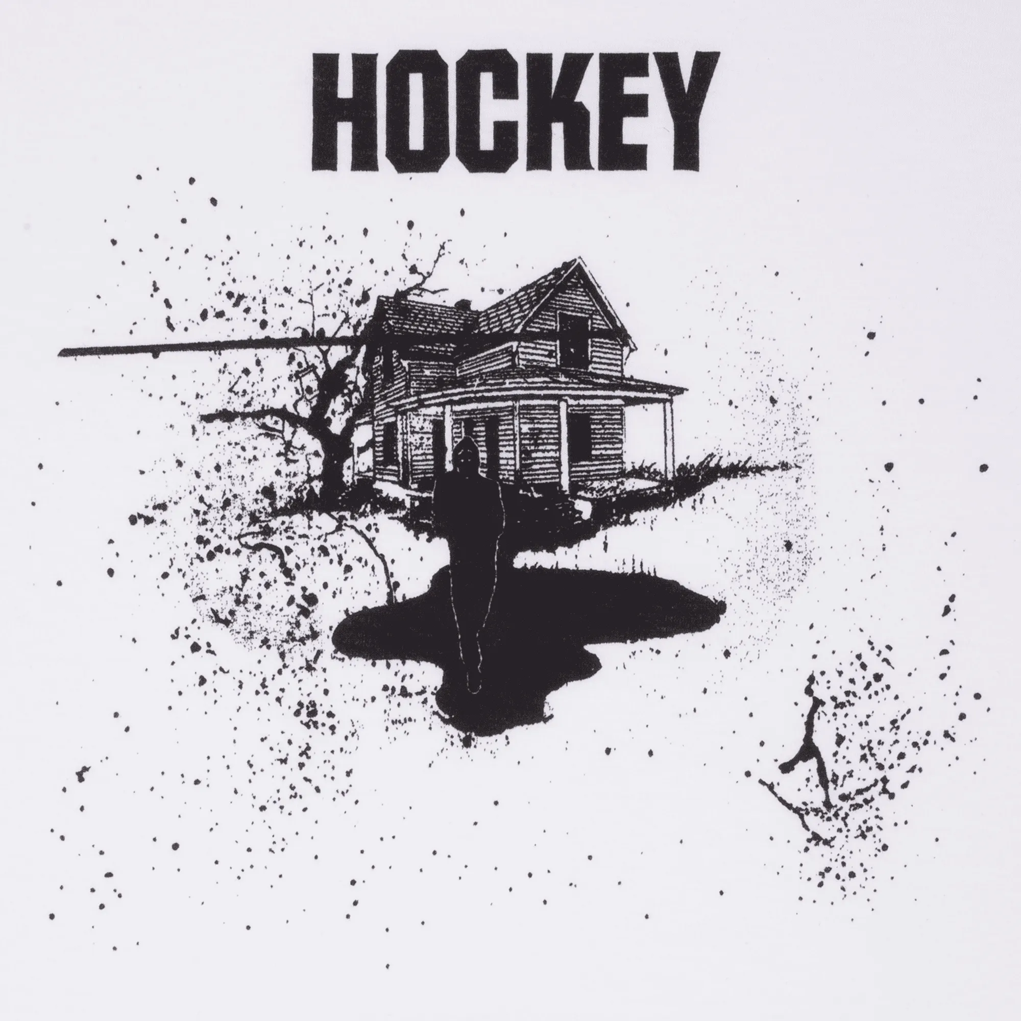 Hockey Spilt Milk Tee (White)