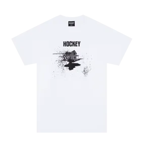 Hockey Spilt Milk Tee (White)