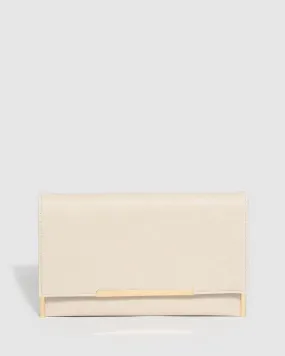 Ivory Brielle Clutch Bag