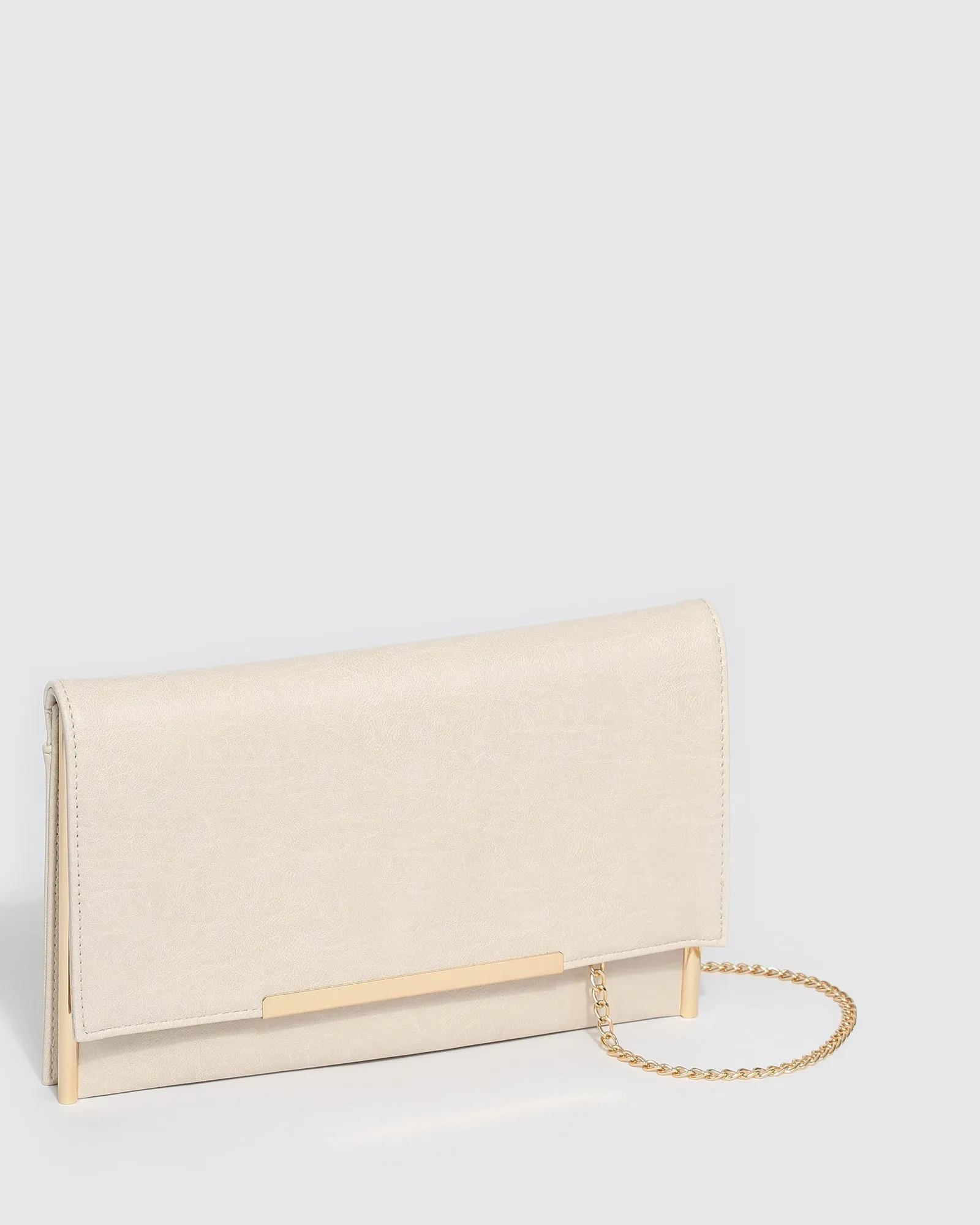 Ivory Brielle Clutch Bag