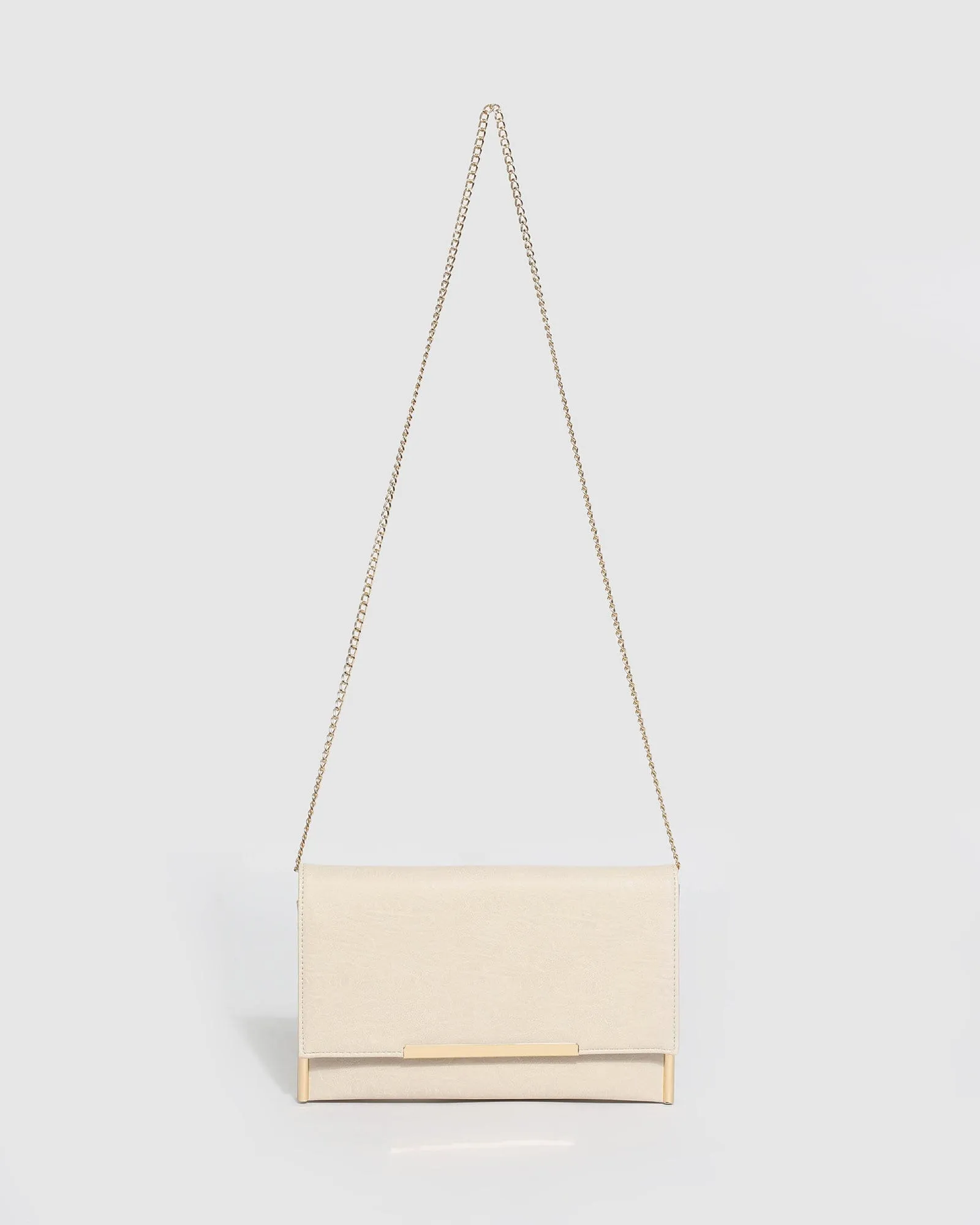 Ivory Brielle Clutch Bag