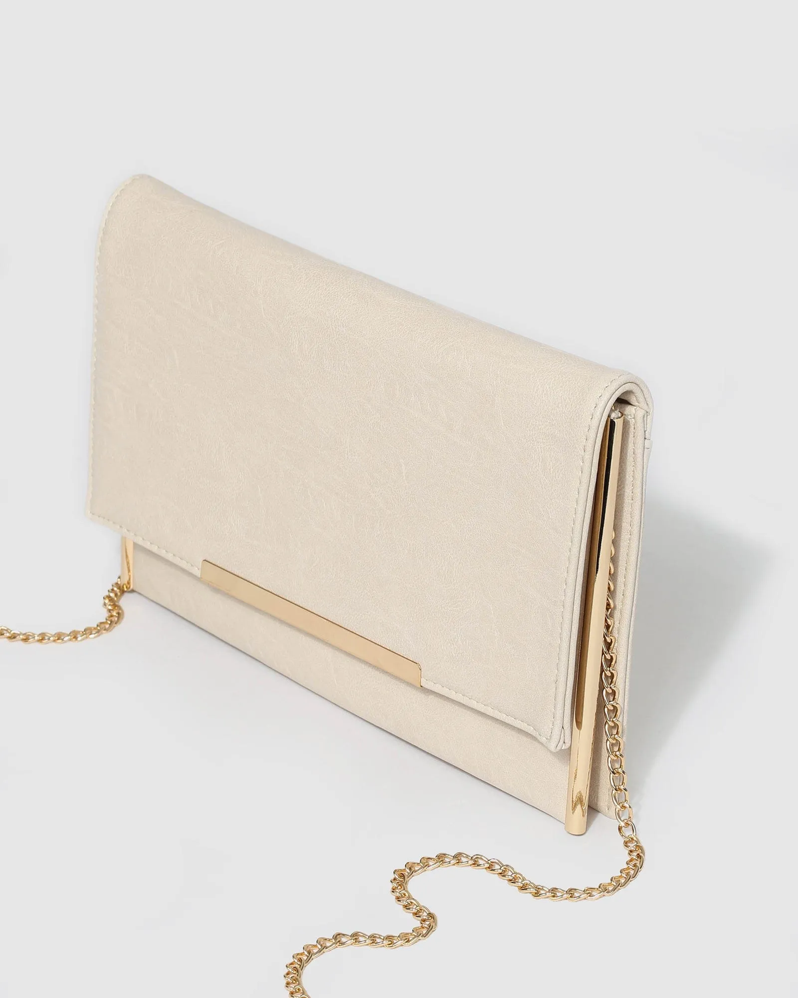 Ivory Brielle Clutch Bag