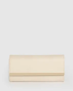 Ivory Gigi Clutch Bag