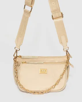 Ivory Vivian Chain Crossbody Bag