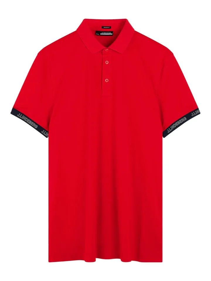 J. Lindeberg Guy Reg Fit Golf Polo