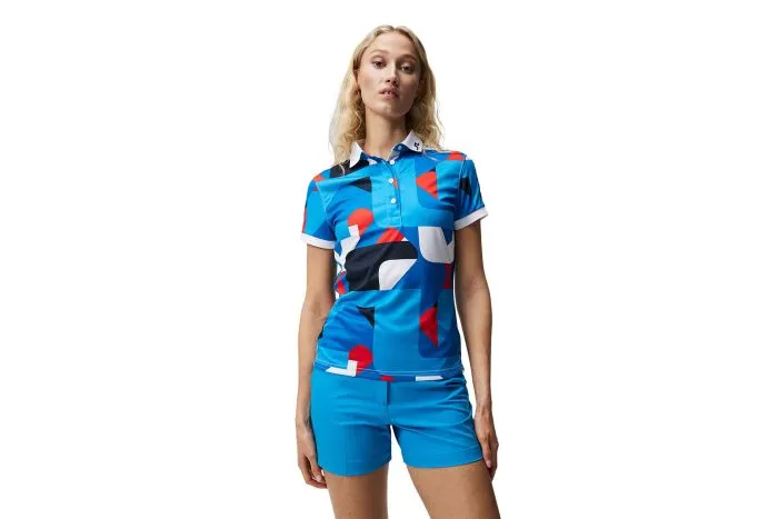 J. Lindeberg Tour Tech Print Golf Polo