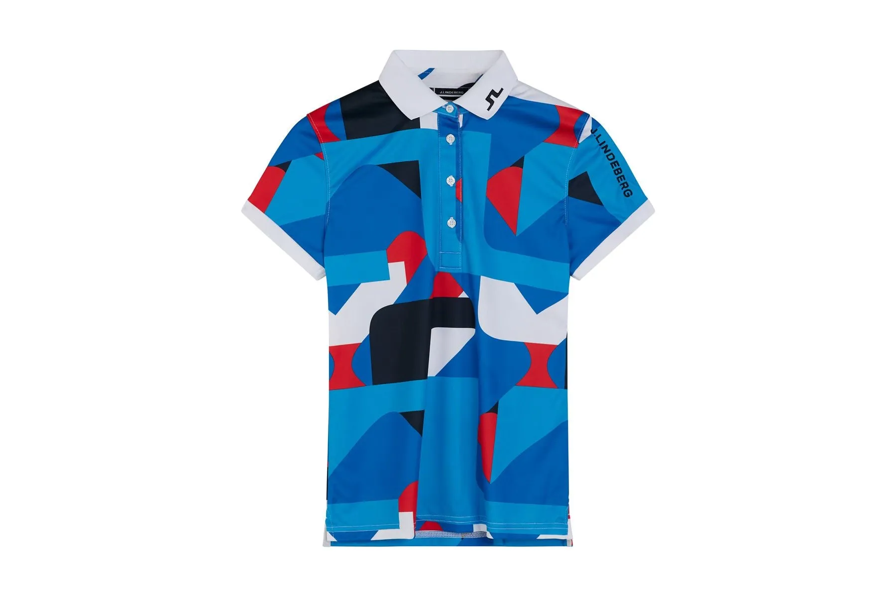 J. Lindeberg Tour Tech Print Golf Polo