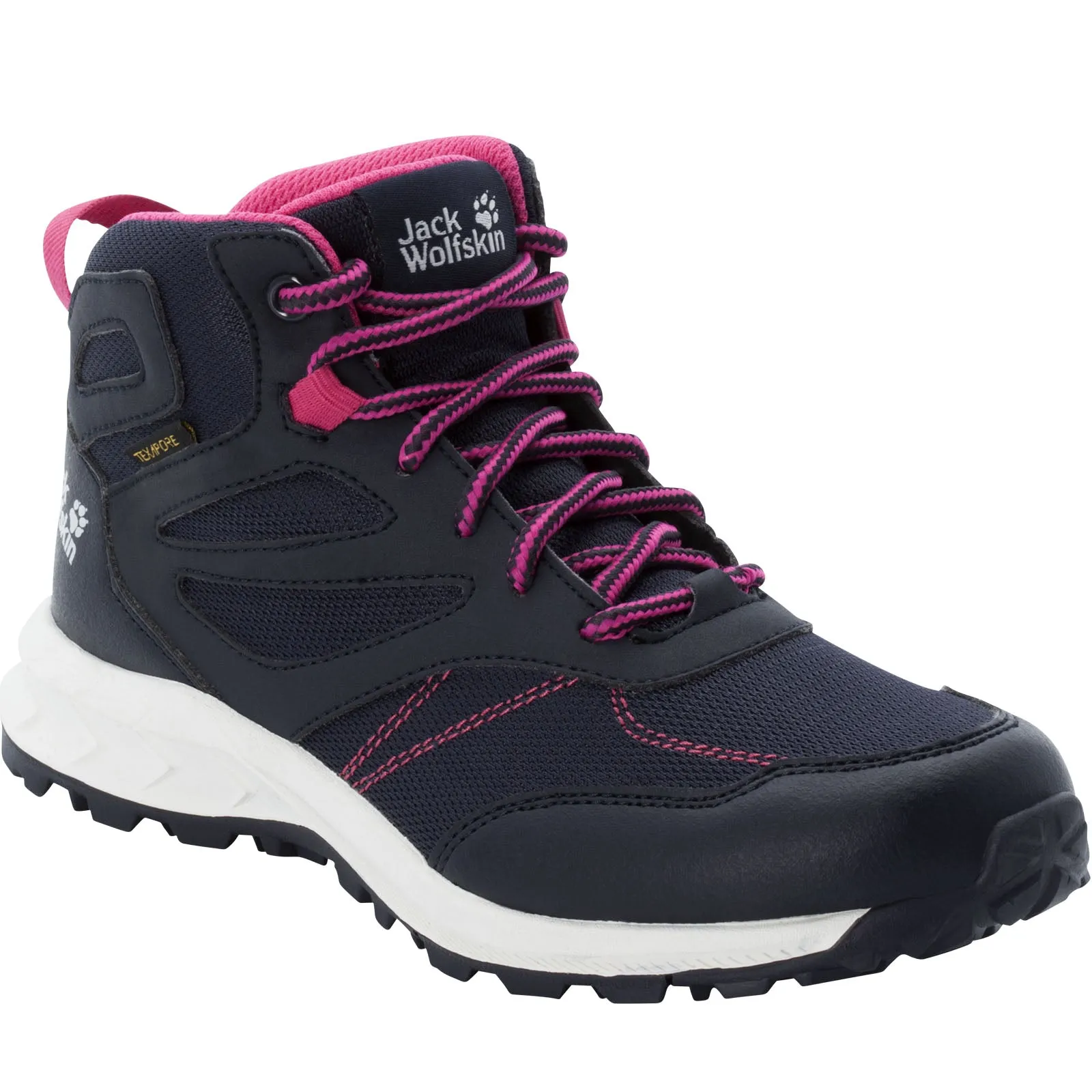 Jack Wolfskin Kids Woodland Waterproof Texapore Walking Boots