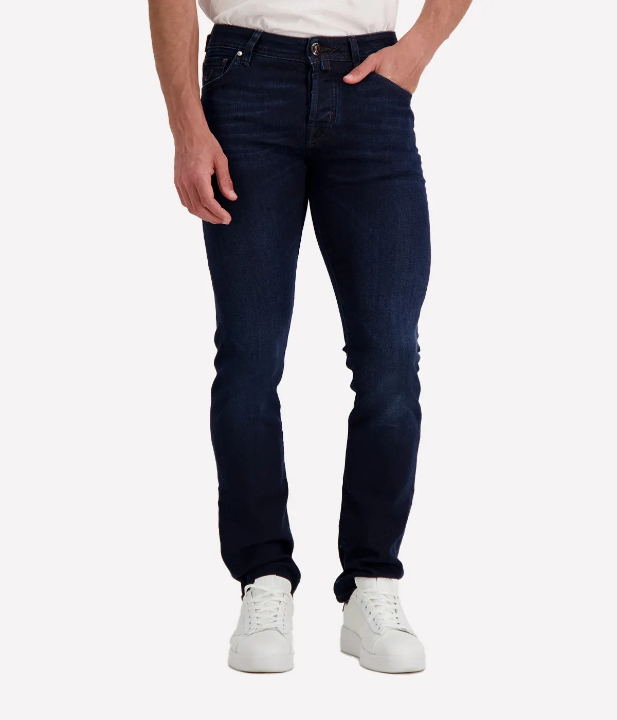 Jacob Cohen Nick 5 Pocket Slim Fit Jeans in Blue